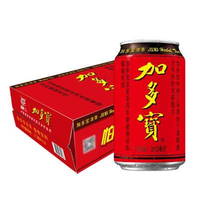 图片 加多宝凉茶植物饮料 310ml*24罐/箱