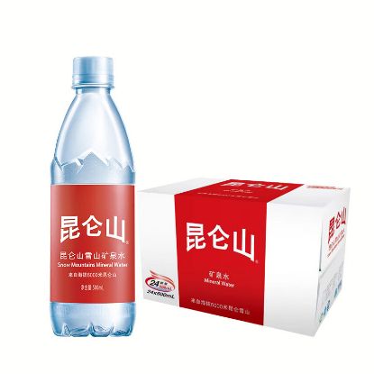 图片 昆仑山雪山矿泉水500mL*24瓶/箱