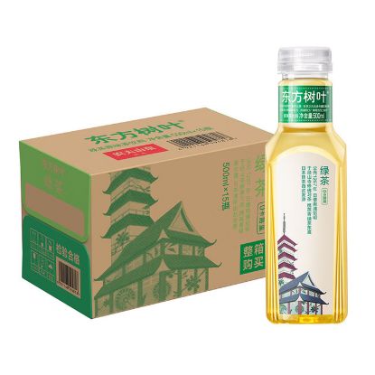 图片 农夫山泉东方树叶绿茶500ml*15瓶