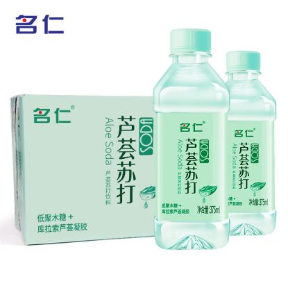 图片 名仁芦荟苏打水375ml*24/瓶