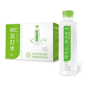 图片 名仁双纤柠檬苏打水420ml*15/瓶
