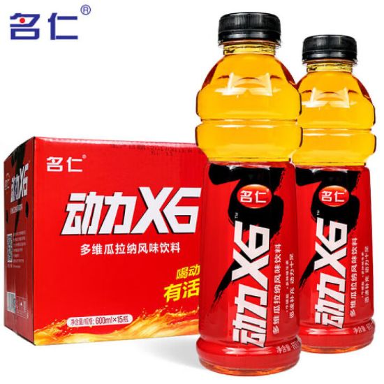图片 名仁名仁 动力X6 600ml*15/瓶