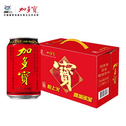 图片 加多宝凉茶植物饮料 310ml*12罐/箱