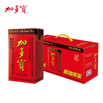 图片 加多宝凉茶植物饮料 250ml*24盒/箱