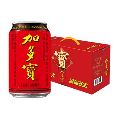 图片 加多宝凉茶植物饮料 310ml*15罐/箱