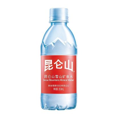 图片 昆仑山雪山矿泉水350mL*24瓶/箱