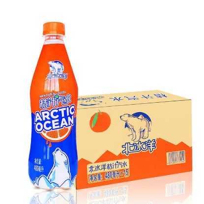 图片 北冰洋 桔汁汽水480ml*15瓶