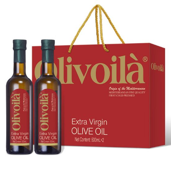图片 欧丽薇兰特级初榨橄榄油500ml*2礼盒