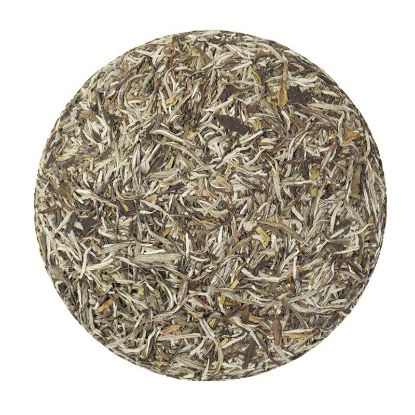 图片 张一元紧压白毫银针357g 饼