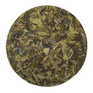 图片 张一元紧压白牡丹(白茶饼）357克