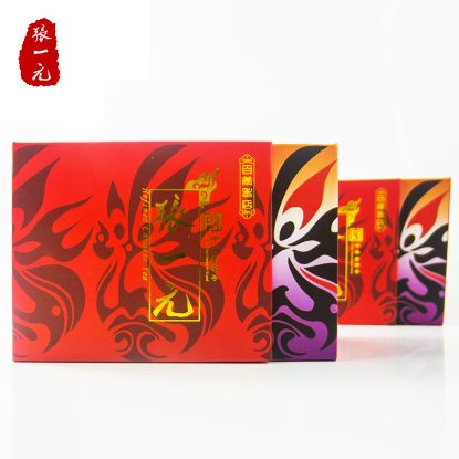 图片 张一元一级茉莉花茶 红脸谱礼盒100g