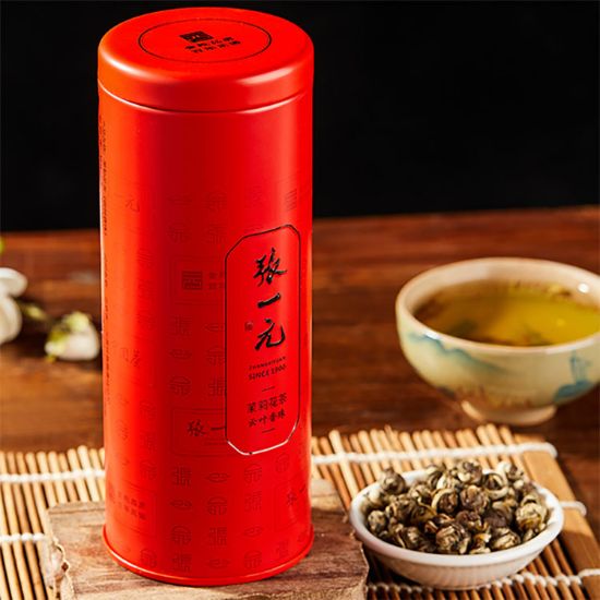 图片 张一元茉莉花茶云叶香珠100g