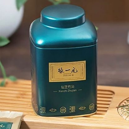 图片 张一元经典仙芝竹尖桶装40g(10包）