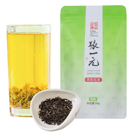 图片 张一元 茉莉花茶 京味50g/袋