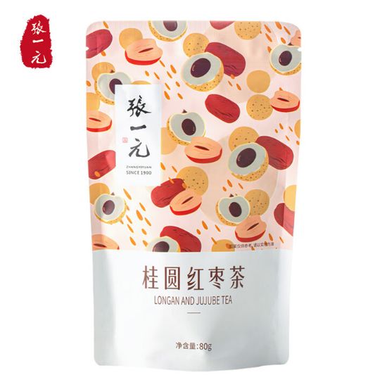 图片 张一元桂圆红枣茶袋装80g/袋