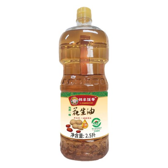 图片 邻家饭香 压榨一级浓香花生油 地标兰考花生压榨 2.5L/瓶 LJFX141
