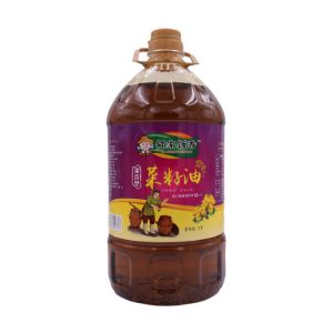 图片 邻家饭香 非转基因 物理压榨二级菜籽油 5L/桶 LJFX156