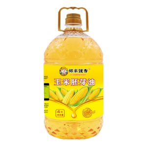 图片 邻家饭香 非转基因 物理压榨一级玉米胚芽油 4L/桶 LJFX129