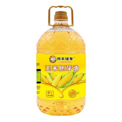 图片 邻家饭香 非转基因 物理压榨一级玉米胚芽油 4L/桶 LJFX129