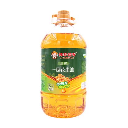 图片 邻家饭香 物理压榨一级花生油 5L/桶 LJFX176