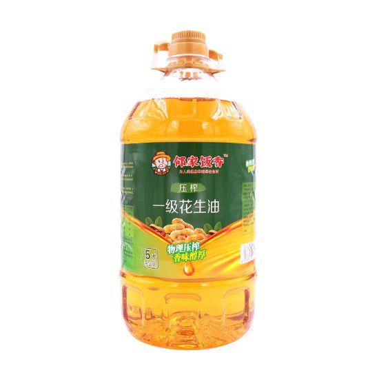 图片 邻家饭香 物理压榨一级花生油 5L/桶 LJFX176