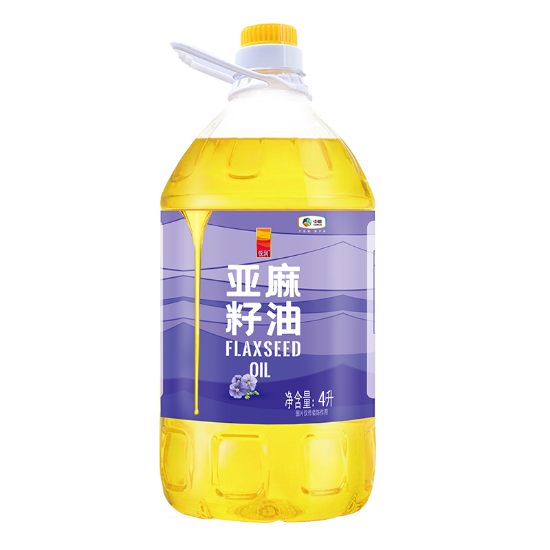 图片 中粮悦润亚麻籽油4L