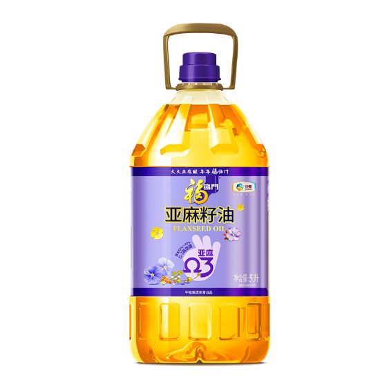 图片 中粮福临门亚麻籽油5L