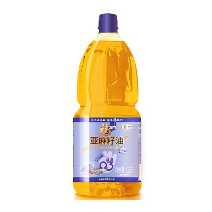 图片 中粮福临门亚麻籽油1.5L